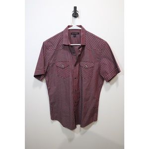 Banana Republic l Short Sleeve Button Down